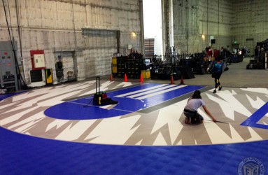 Large Scale Floor Graphics